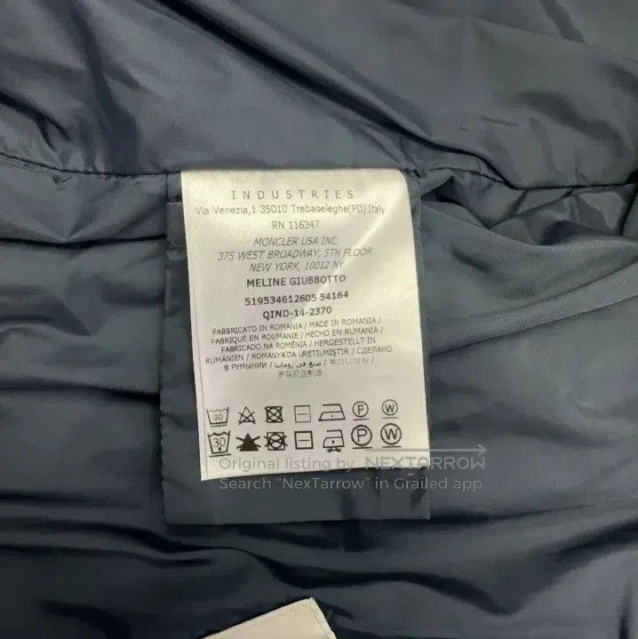 Moncler Moncler Kids Solid Casual Jacket. Size US L / EU 52-54 / 3 - 3 Thumbnail