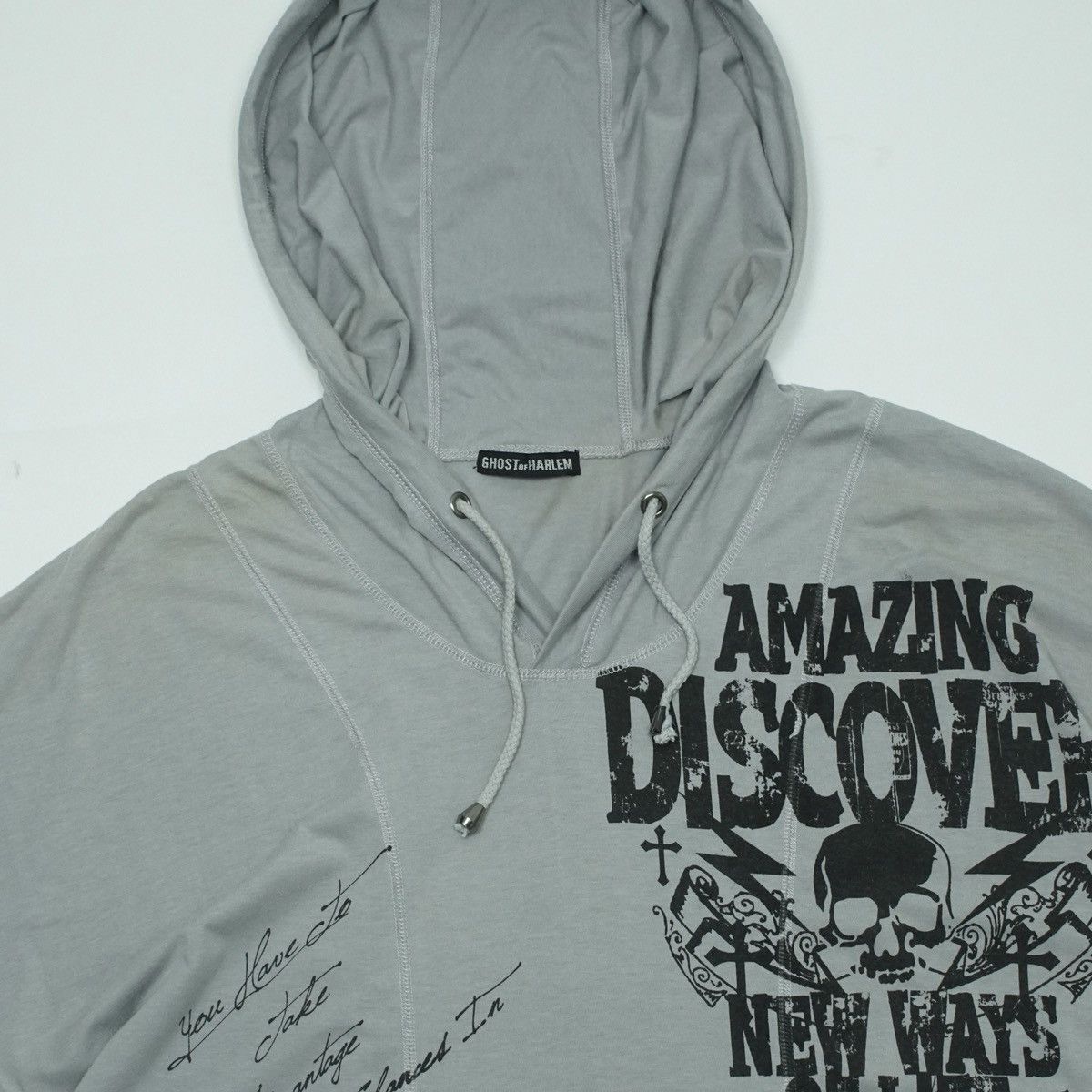 20471120 *NoTariff Ghost of Harlem Hoodie Size US M / EU 48-50 / 2 - 3 Thumbnail