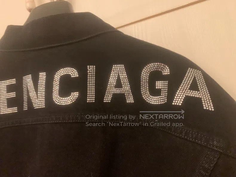 Balenciaga Balenciaga Black Denim Jacket Size XS / US 0-2 / IT 36-38 - 7 Thumbnail