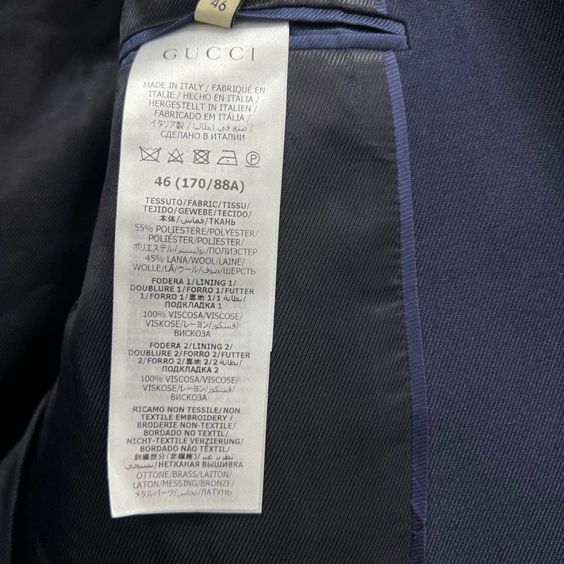 Gucci Gucci Crystal embroidery 23 new wool twill jacket 2502-Next Size US S / EU 44-46 / 1 - 5 Thumbnail