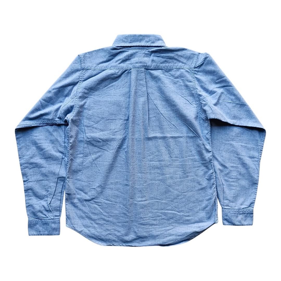 Nanamica Nanamica button down ocean all lands chambray shirt Size US S / EU 44-46 / 1 - 2 Thumbnail