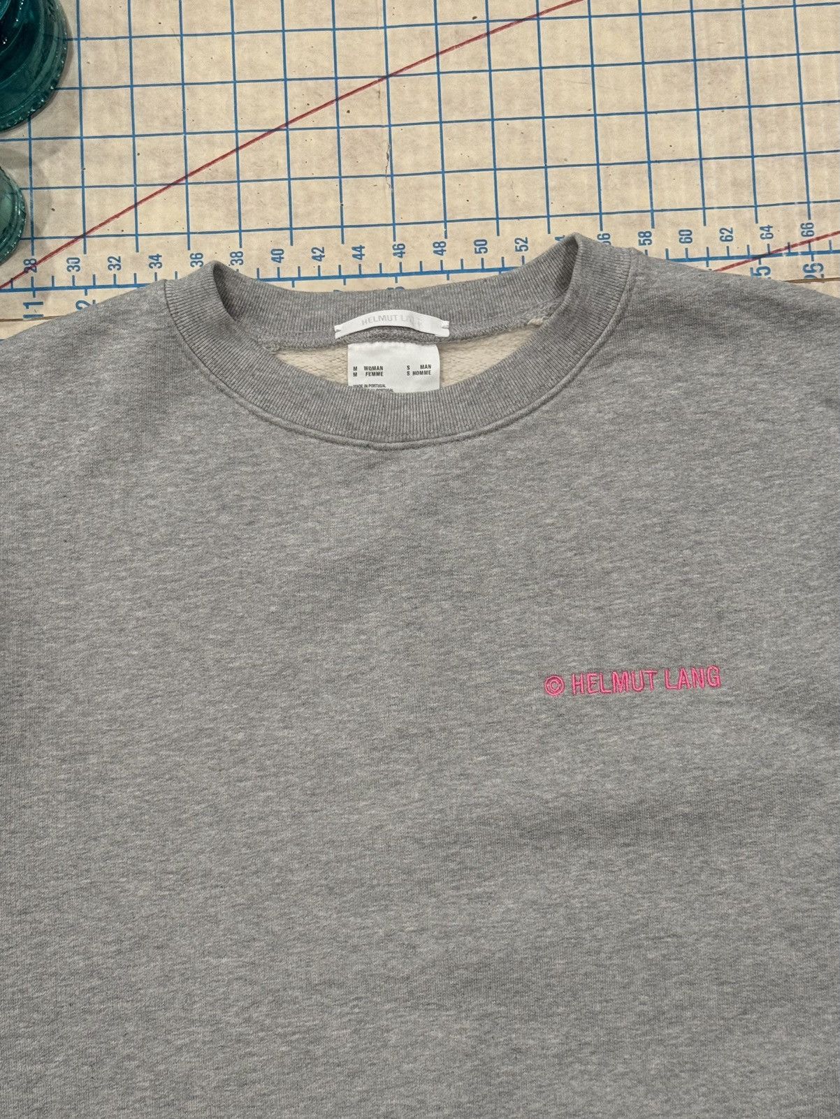 Helmut Lang Helmut Lang Spell Out Crewneck Unisex Sizing Mens S Womens M Size US S / EU 44-46 / 1 - 3 Thumbnail