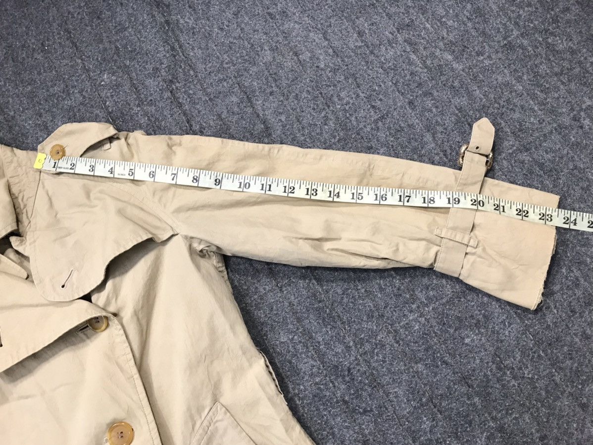 Burberry 90s Burberrys London For Maruzen Tokyo Trench Coat Jacket Size US S / EU 44-46 / 1 - 11 Thumbnail