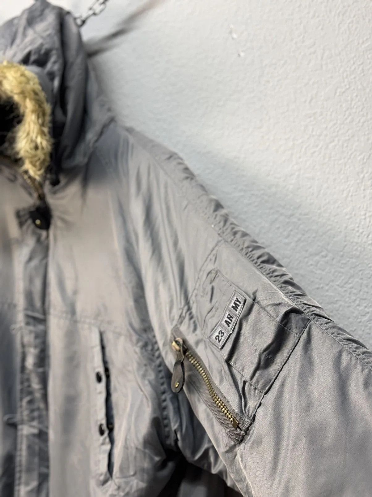 If Six Was Nine Avant Garde If Six Was Nine Style Jacket Fur Hood MA1 Size US XL / EU 56 / 4 - 4 Thumbnail