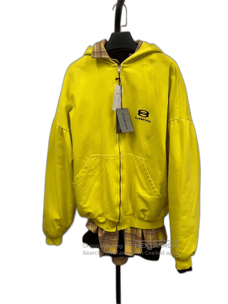Balenciaga Balenciaga SS24 Logo Print Hooded Sweatshirt. Size US S / EU 44-46 / 1 - 1 Thumbnail