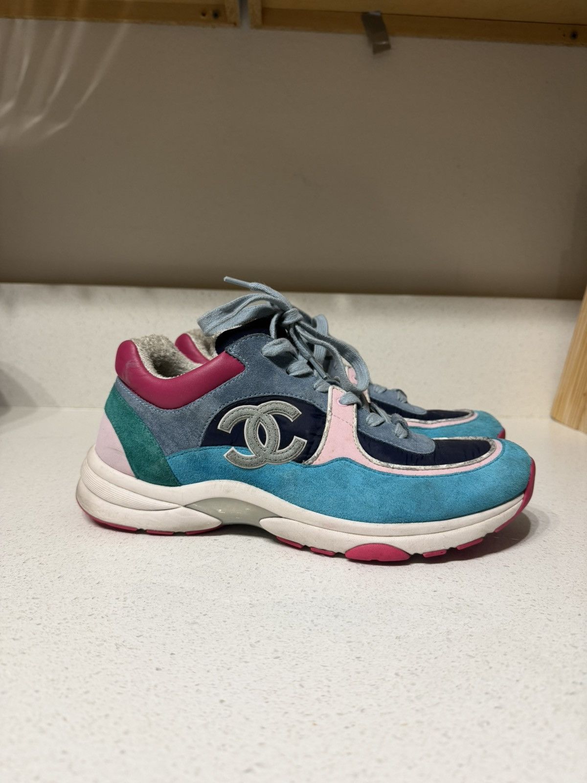 Chanel Chanel Runners multi color Size US 9 / EU 42 - 1 Thumbnail