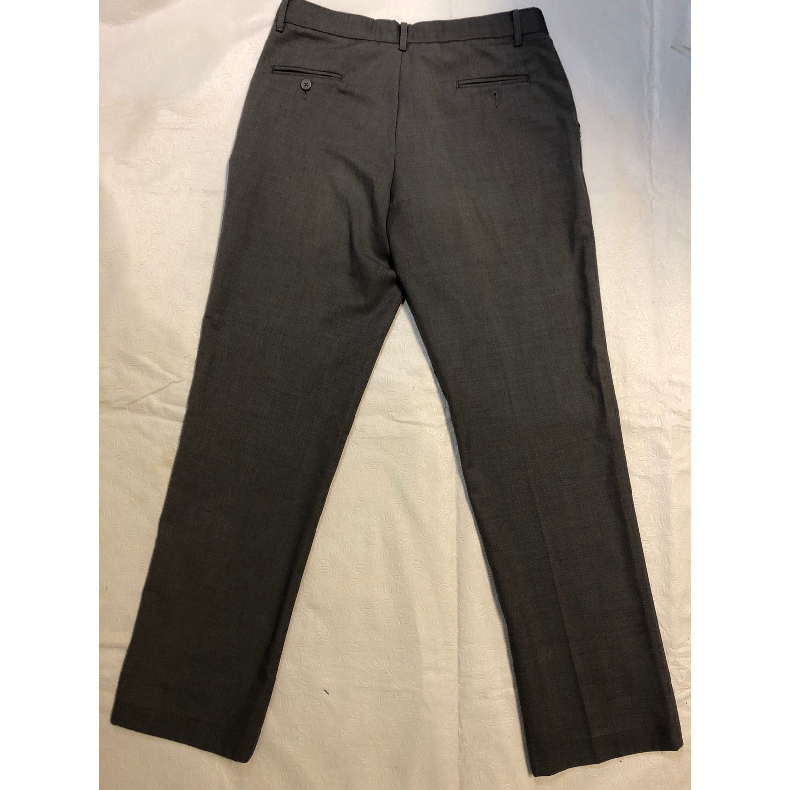 Van Heusen Mens Gray Van Heusen dress pants Size US 38 / EU 54 - 9 Thumbnail