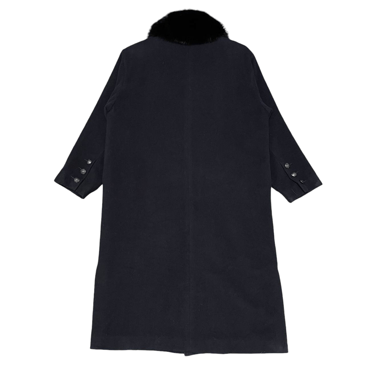 Pierre Balmain Vintage Pierre Balmain Paris Fox Fur Wool Coat Size US M / EU 48-50 / 2 - 11 Thumbnail