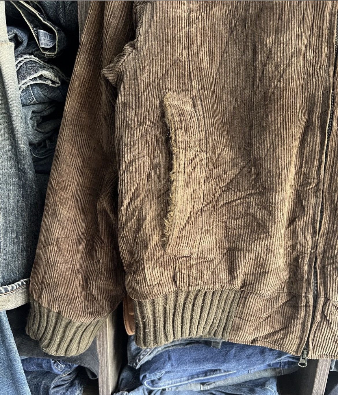 Billabong 🔥Billabong Faux Fur Corduroy Zipper Jacket Hoodie Size US M / EU 48-50 / 2 - 8 Thumbnail
