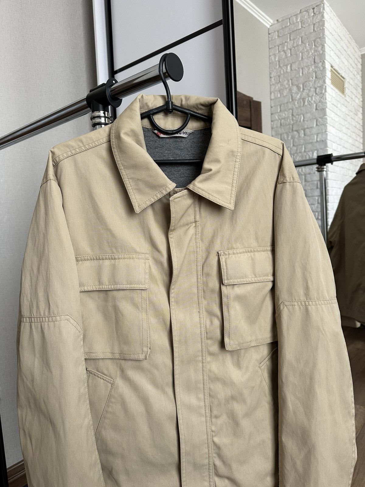 Dolce & Gabbana Dolce & Gabbana Sport D&G Vintage Zip Jacket Cargo 90s Size US L / EU 52-54 / 3 - 6 Thumbnail
