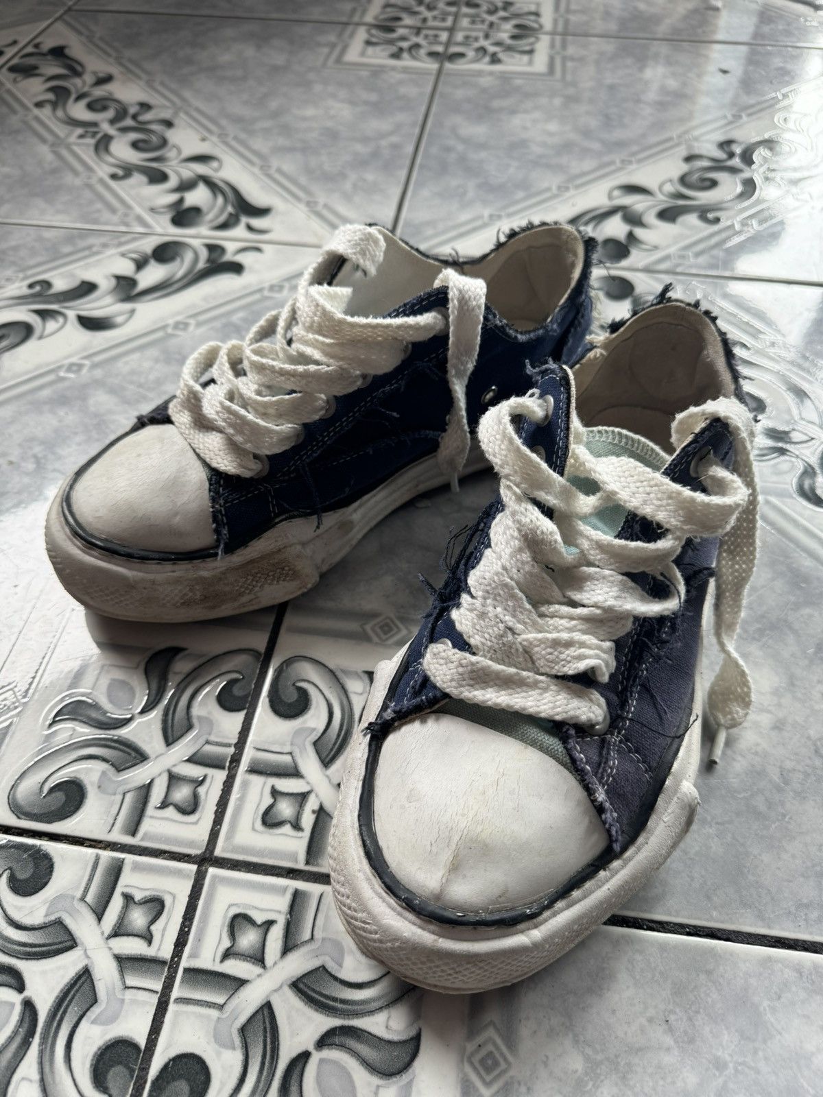Maison MIHARA YASUHIRO × Miharayasuhiro Mihara Yasuhiro Distressed ...