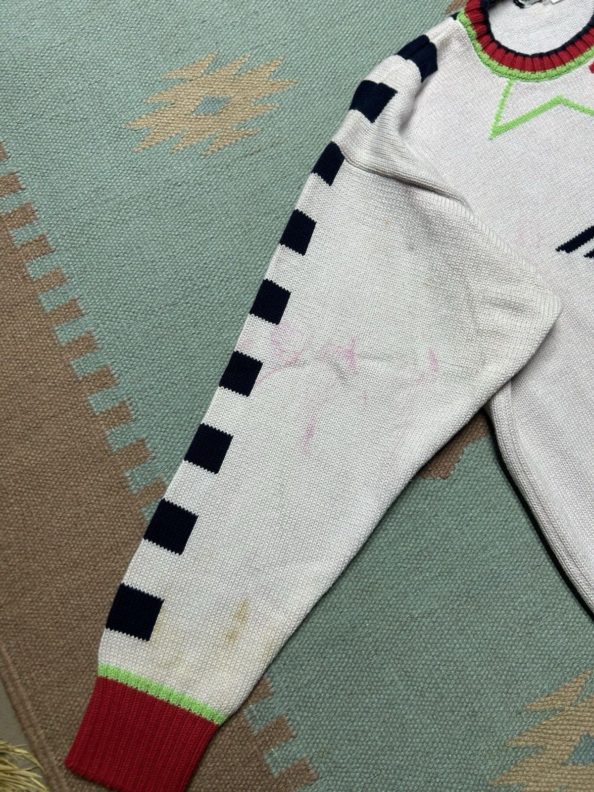 Vintage Vtg 80s head sportswear knit sweater ski snow stars boxy M Size US M / EU 48-50 / 2 - 4 Thumbnail