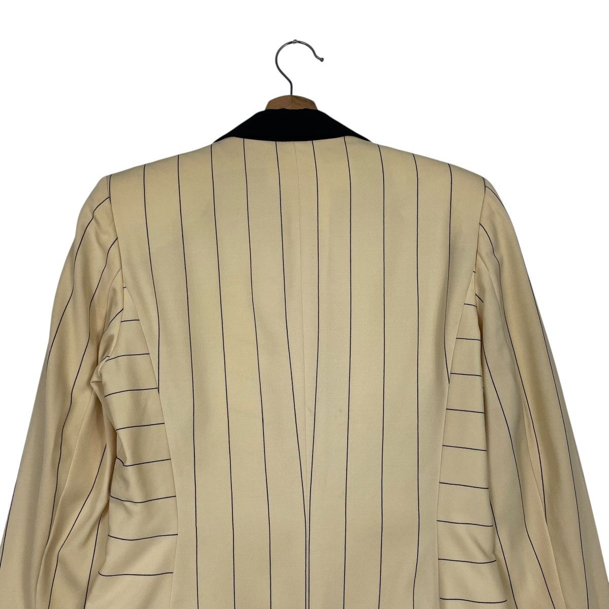 Escada Escada By Margaretha Ley Stripe Wool Jacket Size M / US 6-8 / IT 42-44 - 8 Thumbnail