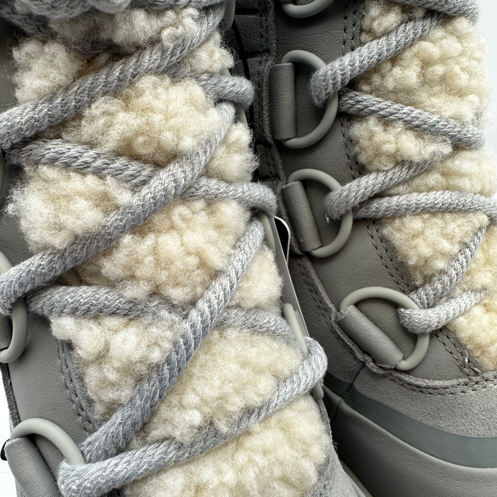 SOREL SOREL Women's 10 JOAN OF ARCTIC NEXT LITE Gray/White Fur WP Size US 10 / IT 40 - 4 Thumbnail