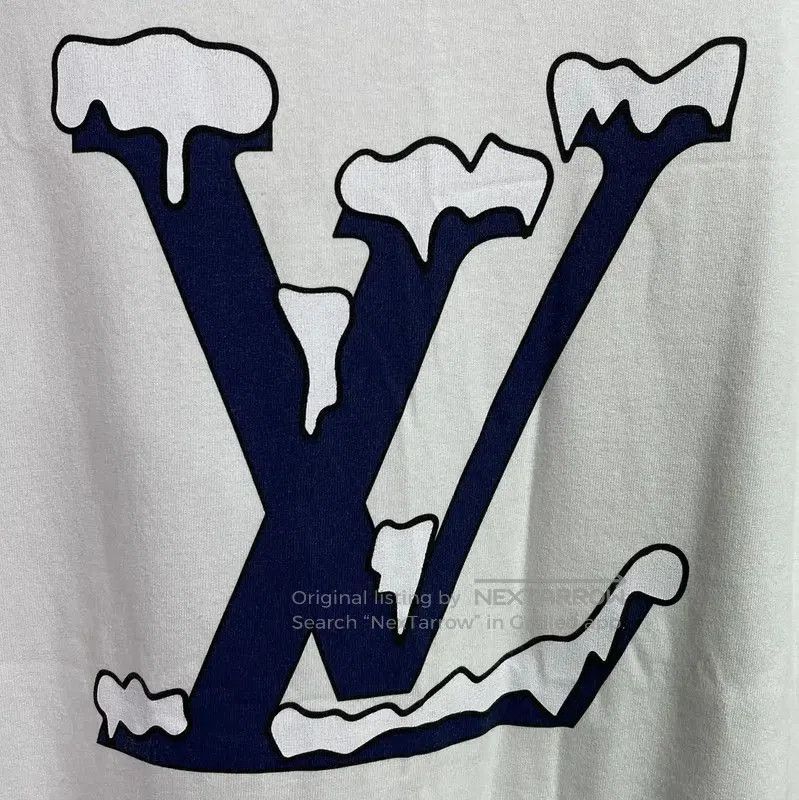 Louis Vuitton Louis Vuitton White Cotton Men's T-Shirt XL . Size US XL / EU 56 / 4 - 4 Thumbnail
