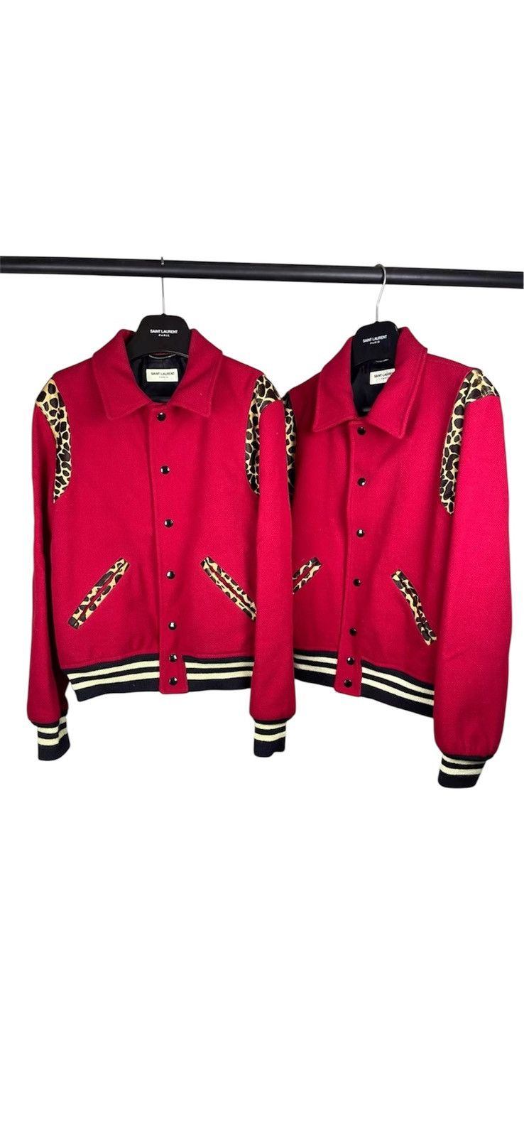 Saint Laurent Paris SAINT LAURENT PARIS FW14 "PSYCH ROCK" LEOPARD TEDDY JACKETS Size US S / EU 44-46 / 1 - 1 Thumbnail