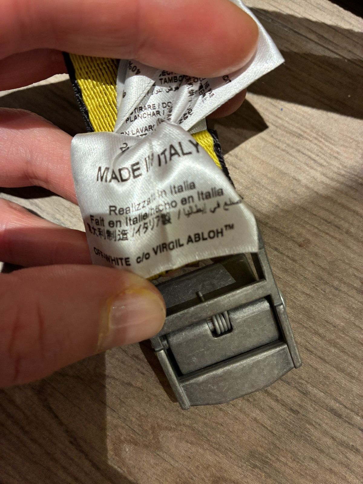 Off-White INDUSTRIAL BELT Size ONE SIZE - 5 Thumbnail
