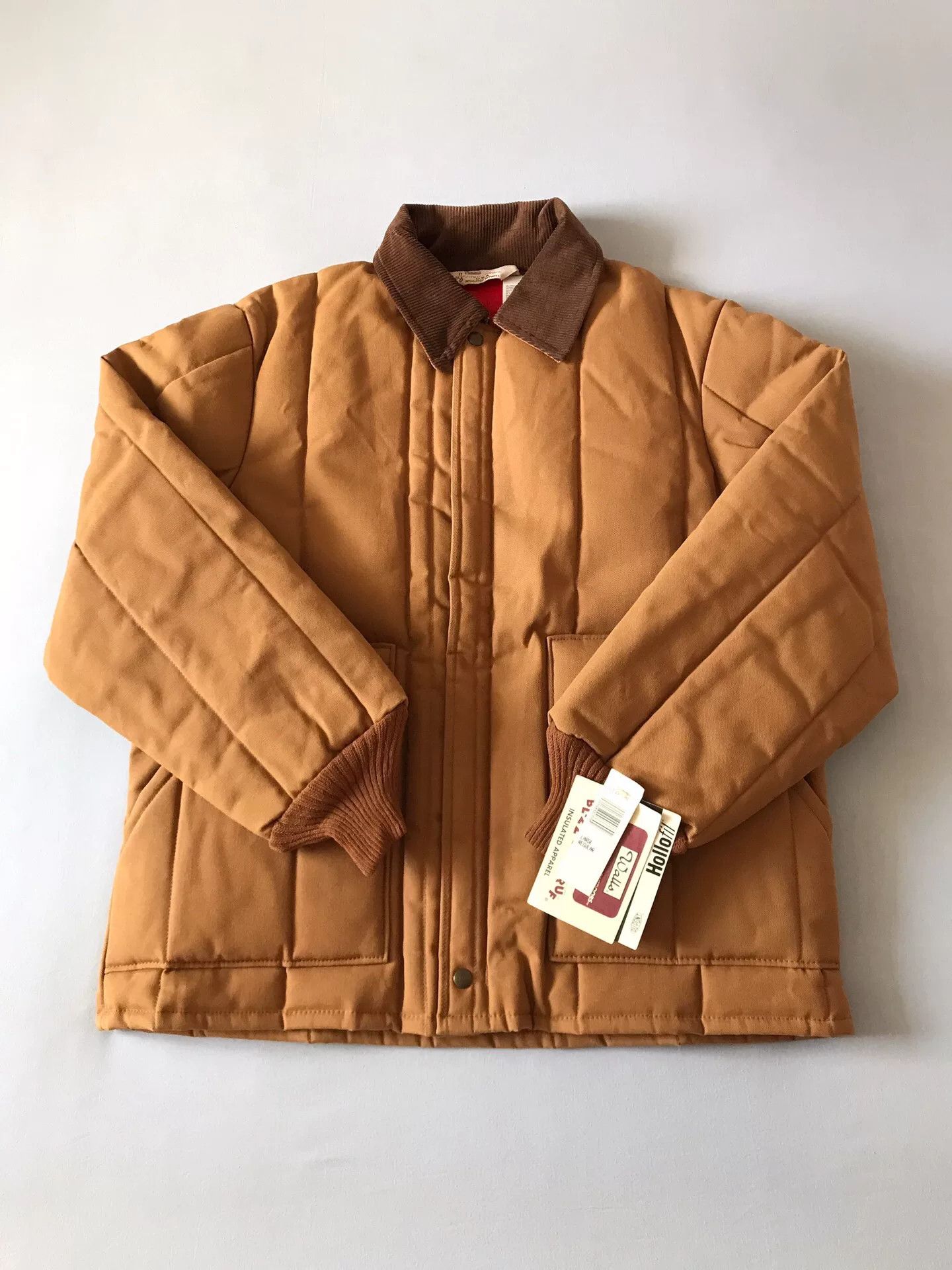 Walls 90s US-Made Walls 23-7550 Brown Canvas Jacket Size US L / EU 52-54 / 3 - 1 Thumbnail