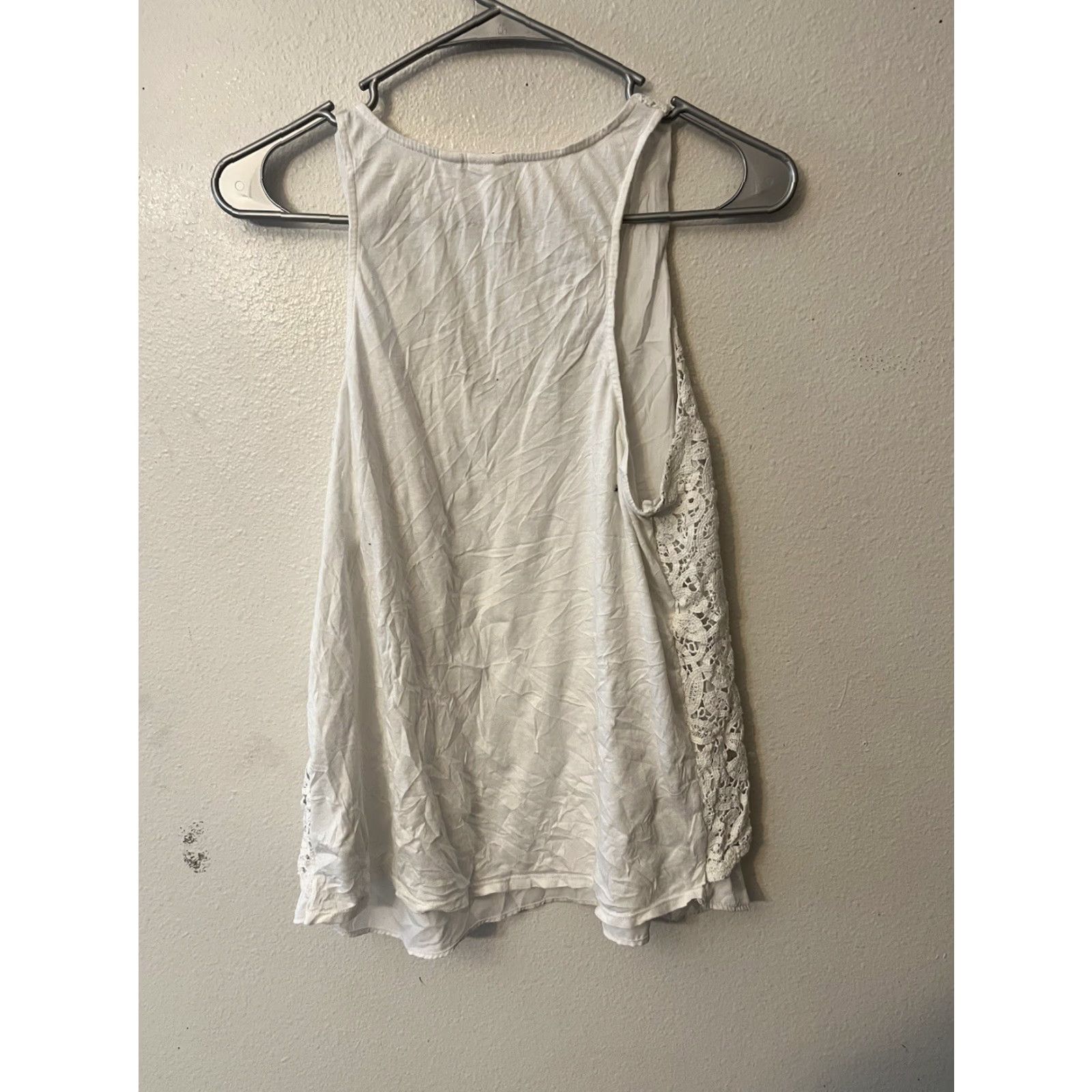 Gap GAP Tank Women S White Sleeveless Open Knit Classic Beachy Minimalist Tank Size S / US 4 / IT 40 - 3 Thumbnail