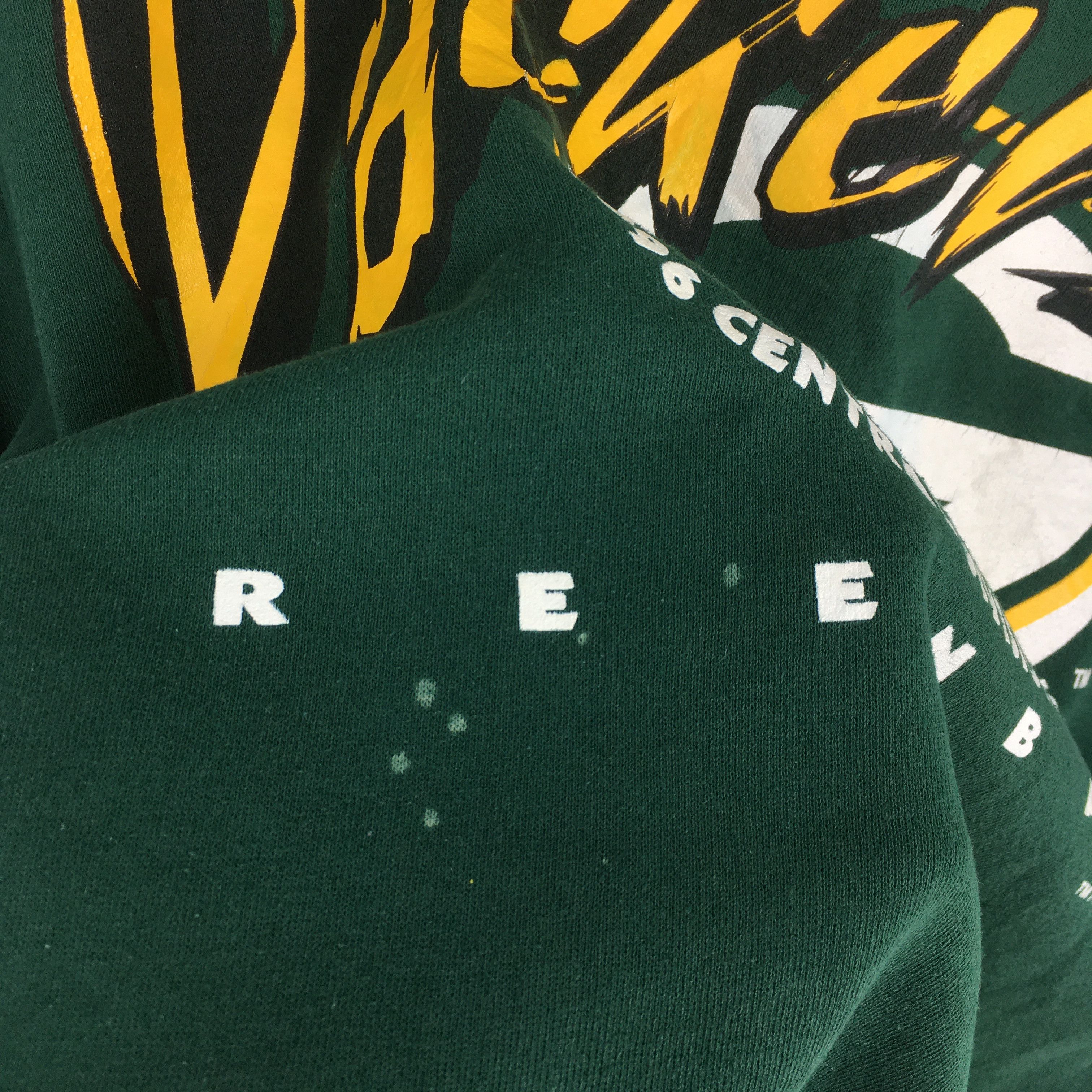 NFL Vintage 90s Green Bay Packers NFL Sweatshirt XLarge Size US XL / EU 56 / 4 - 5 Thumbnail