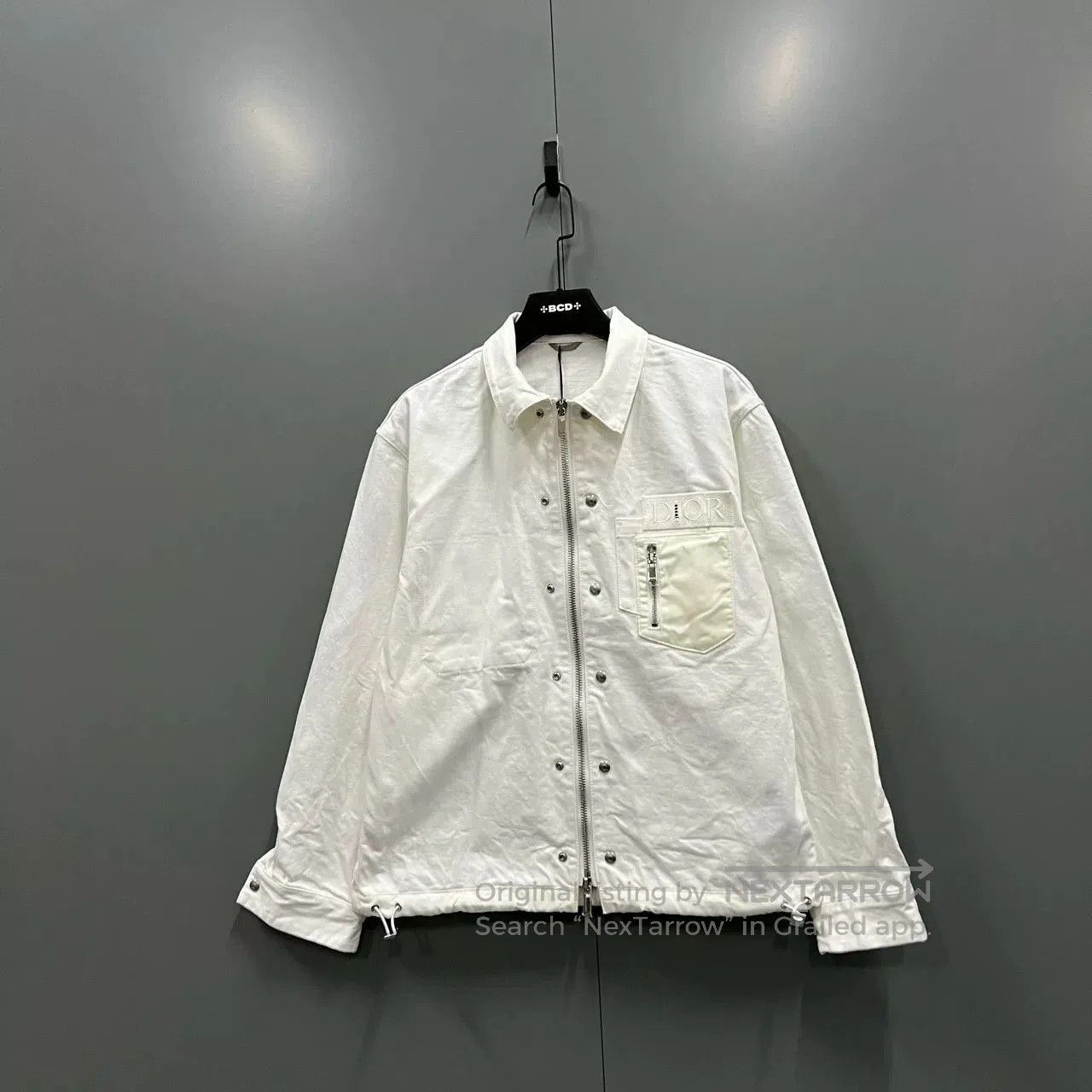 Dior dior x sacai embroidered denim jacket. Size US L / EU 52-54 / 3 - 1 Thumbnail