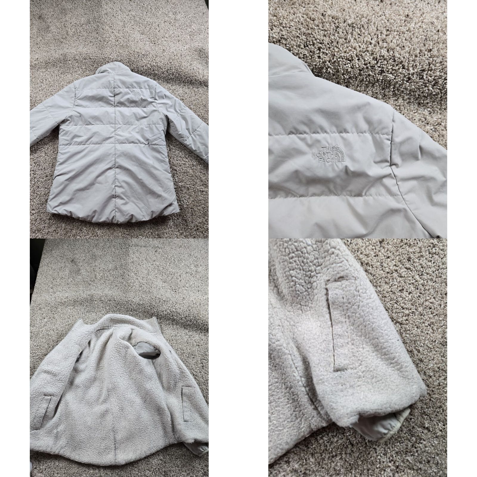 The North Face The North Face Jacket Womens M Beige Full Zip Pockets Lined Polyester Beig e Size M / US 6-8 / IT 42-44 - 8 Thumbnail