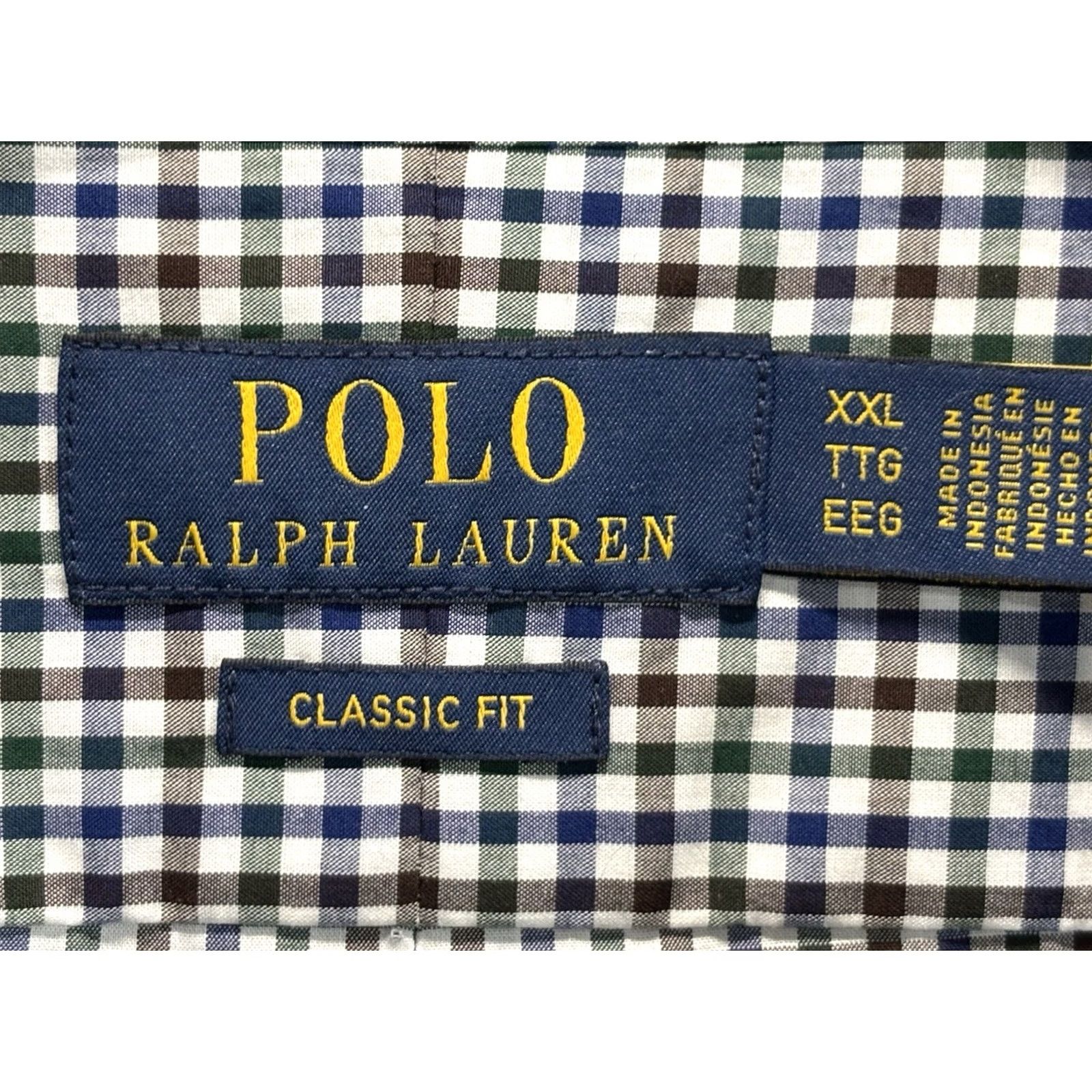 Polo Ralph Lauren Polo Ralph Lauren Button-Down Shirt Men’s 2XL Plaid Classic Fit Multicolor Button-Up Long Sleeve Size US XXL / EU 58 / 5 - 6 Thumbnail