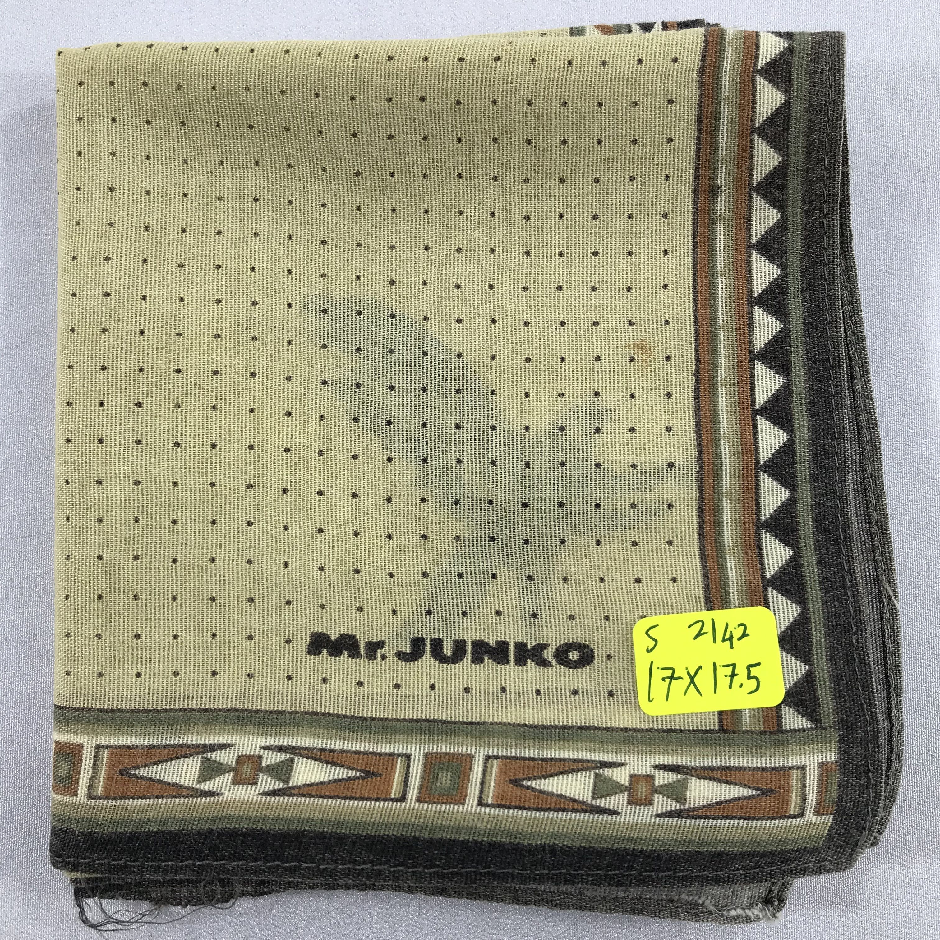 Mr. Junko Mr. Junko Bandana / Handkerchief / Neckerchief - S2142 Size ONE SIZE - 6 Thumbnail