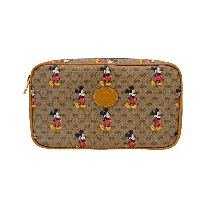 image of Gucci X Disney Collab GG Supreme Belt Bag, Women's