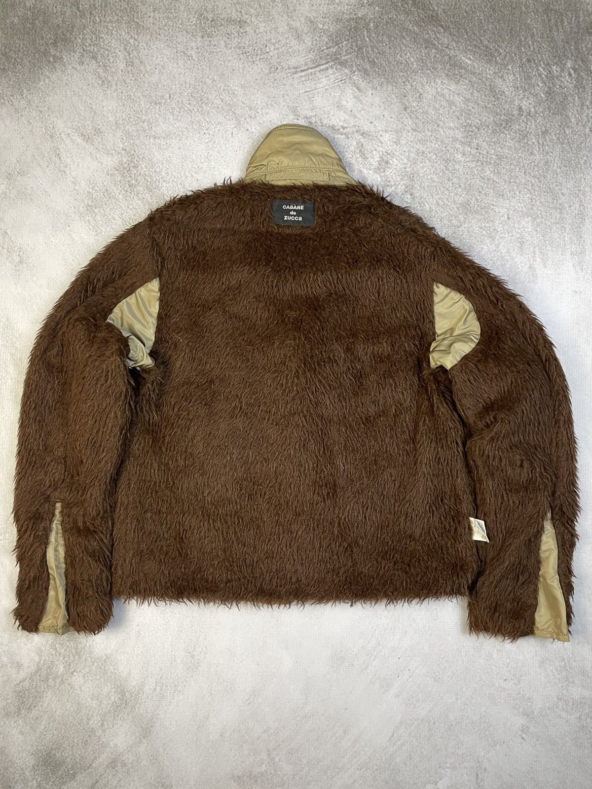 CABANE de ZUCCa AW05 Alpaca Fur Lined Rider Jacket Size US S / EU 44-46 / 1 - 10 Thumbnail