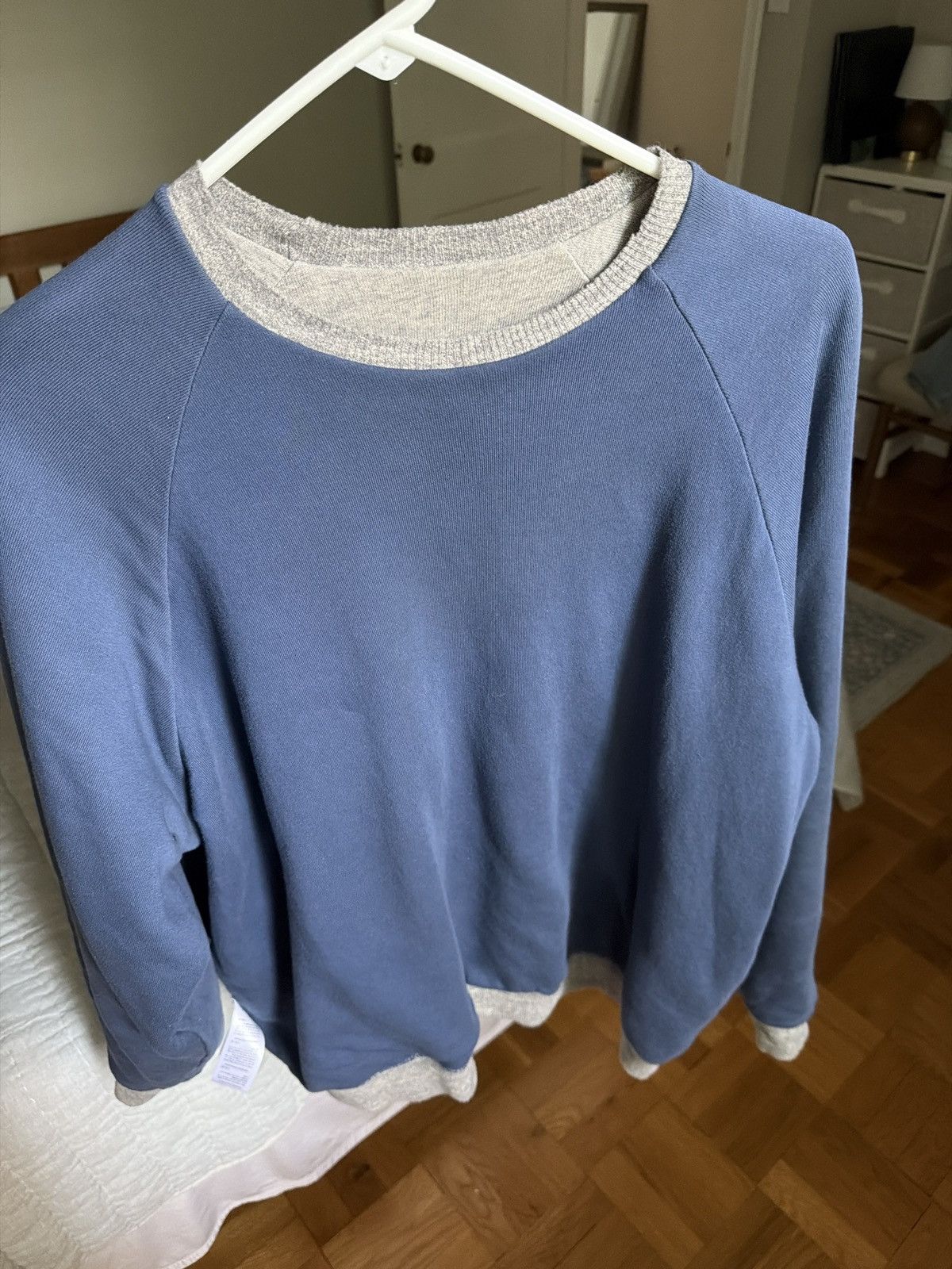 A.PRESSE A.Presse Vintage Reversible Sweatshirt Size US M / EU 48-50 / 2 - 8 Thumbnail