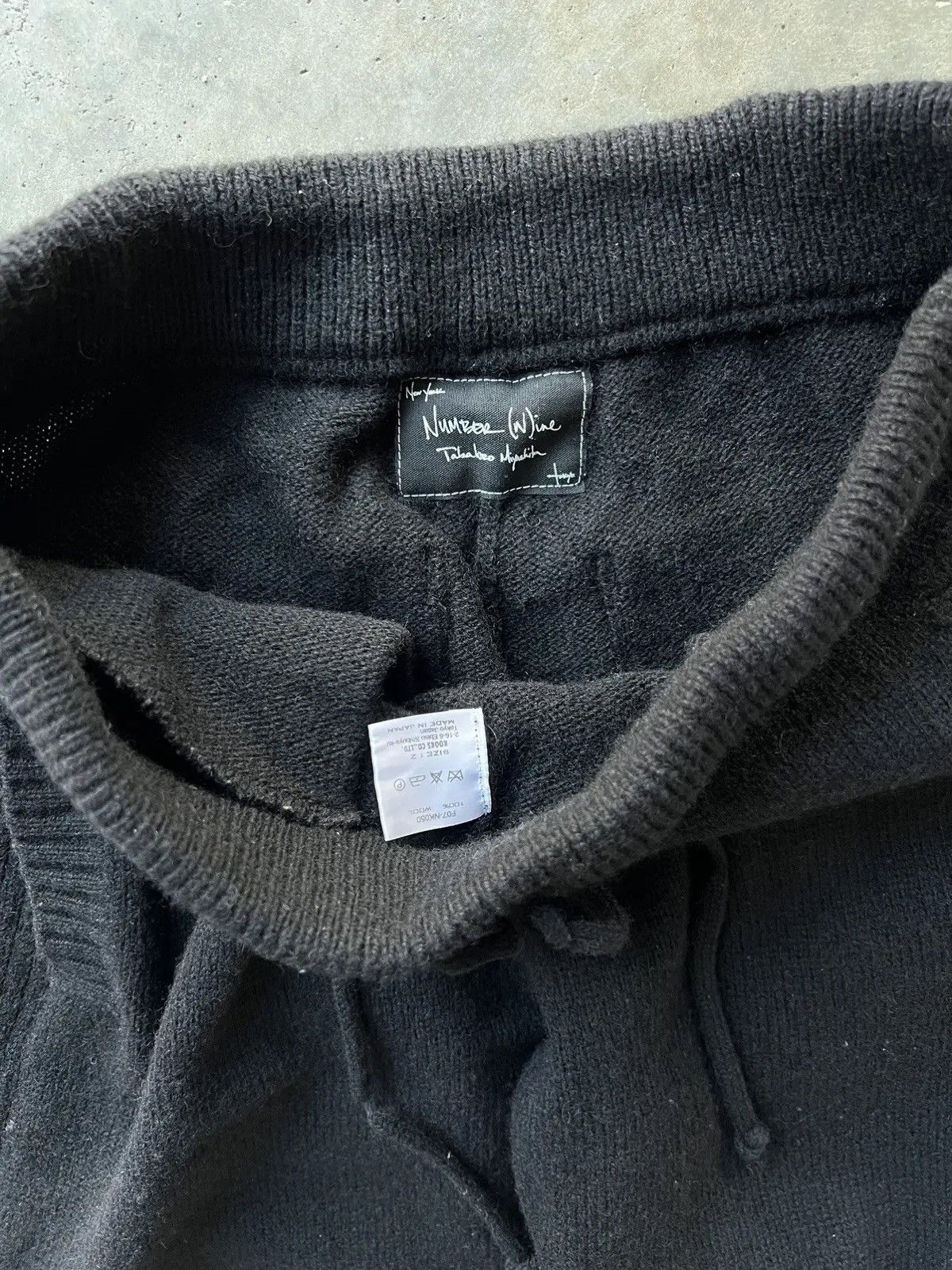 Number (N)ine number nine FW07 wool sweatpants Size US 28 / EU 44 - 8 Thumbnail