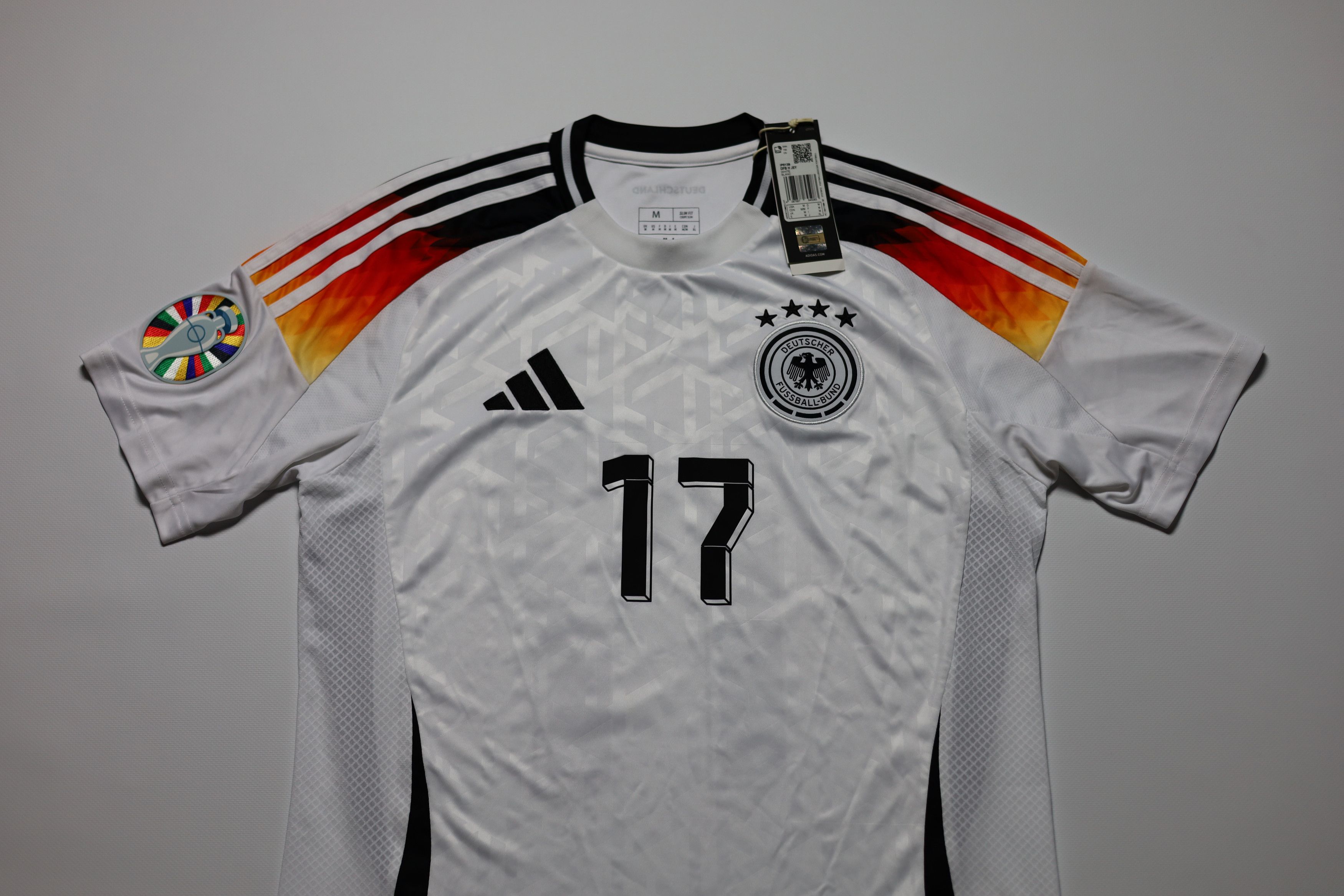 Adidas Germany 2024 2025 Home Soccer Jersey Florian Wirtz Adidas Size US M / EU 48-50 / 2 - 3 Thumbnail