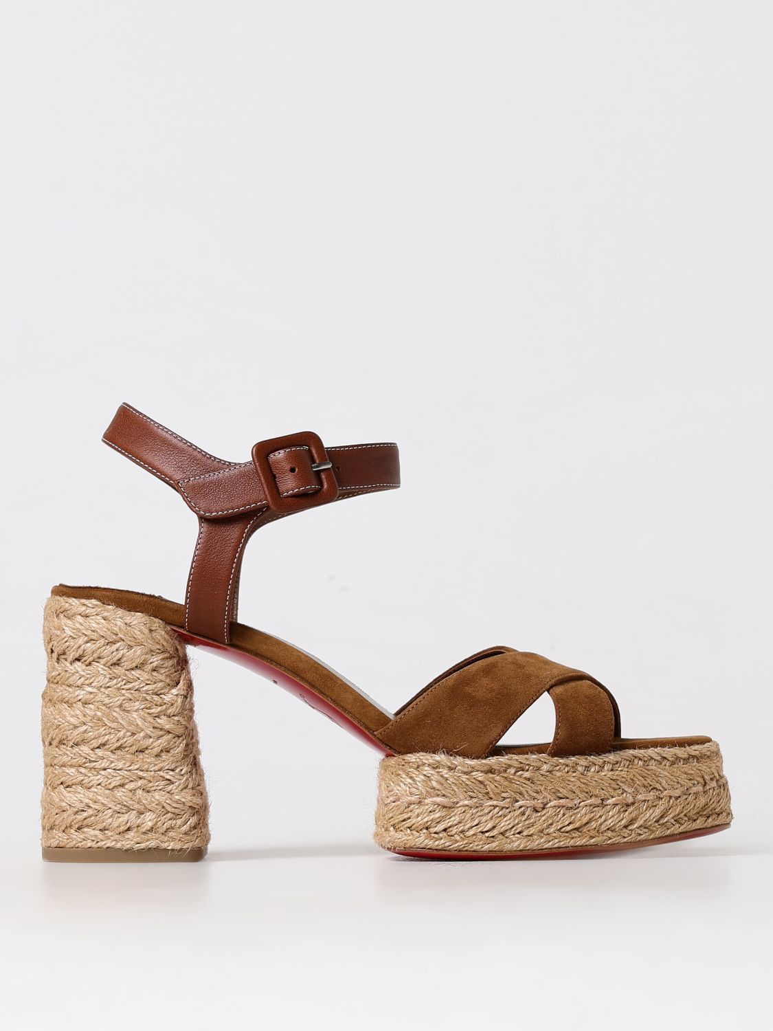 image of Christian Louboutin Shoes Woman Natural, Women's (Size 8)