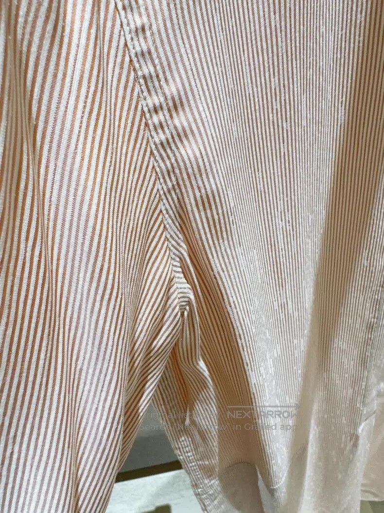 Hermes Hermes Striped dress, loose fit Size XS / US 0-2 / IT 36-38 - 4 Thumbnail