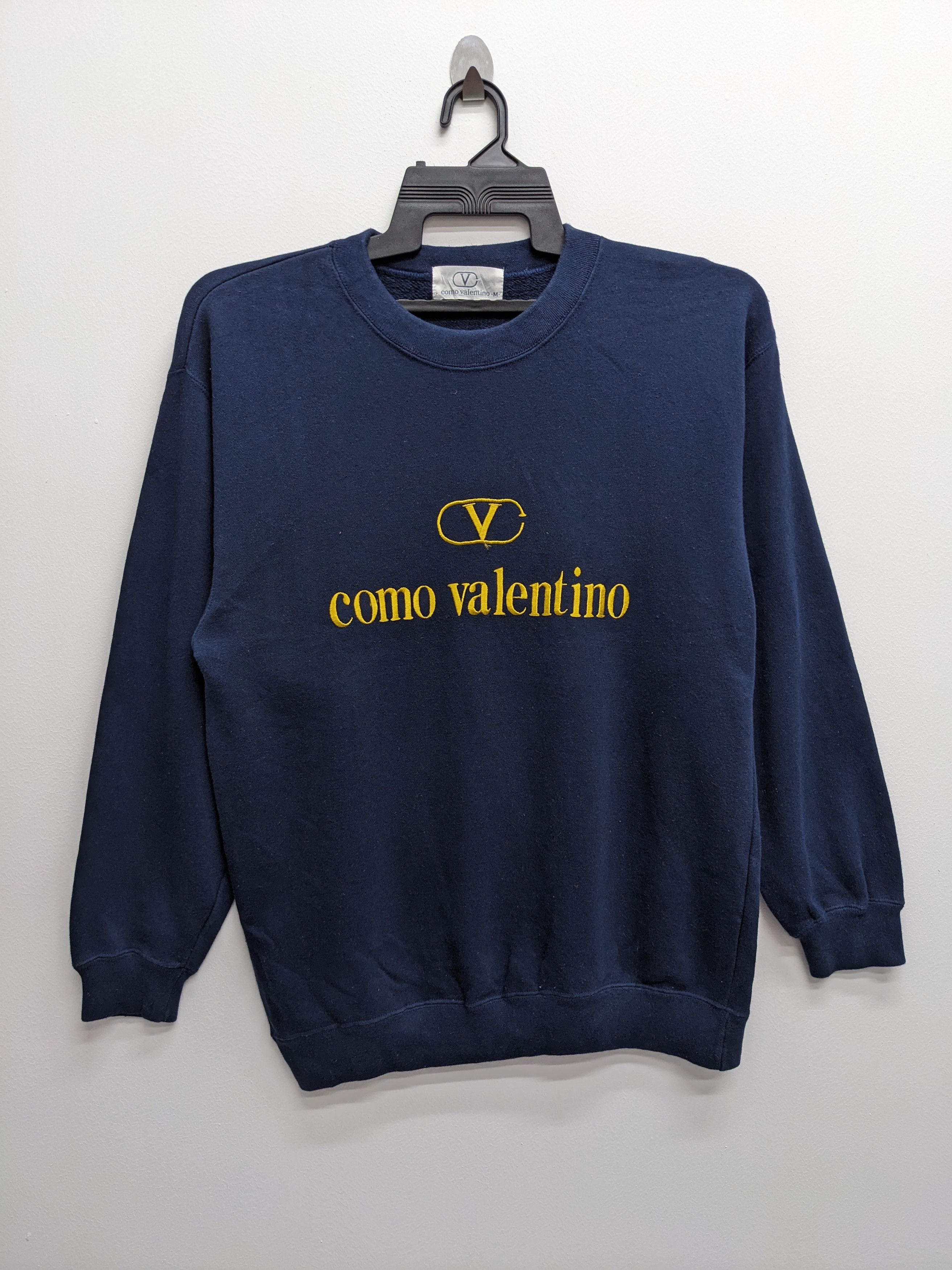 Designer × Valentino COMO VALENTINO DESIGNER STREETWEAR SWEATSHIRT Size US M / EU 48-50 / 2 - 1 Thumbnail