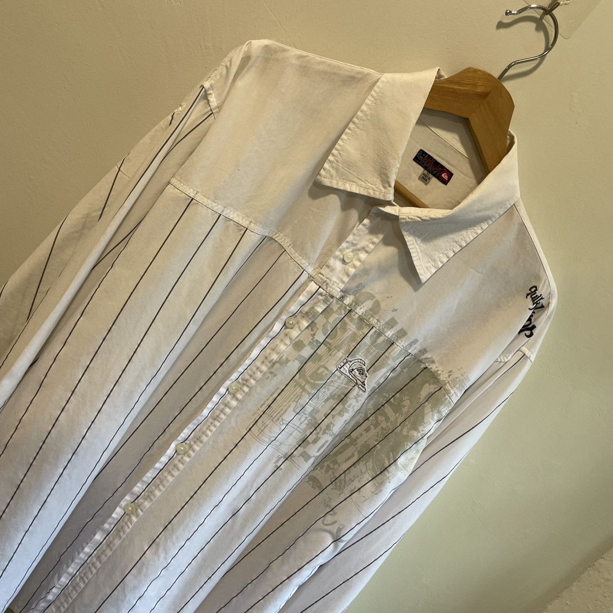 Quiksilver Vintage 90s Tribal Quiksilver Surfing Button Shirt Size US XL / EU 56 / 4 - 3 Thumbnail