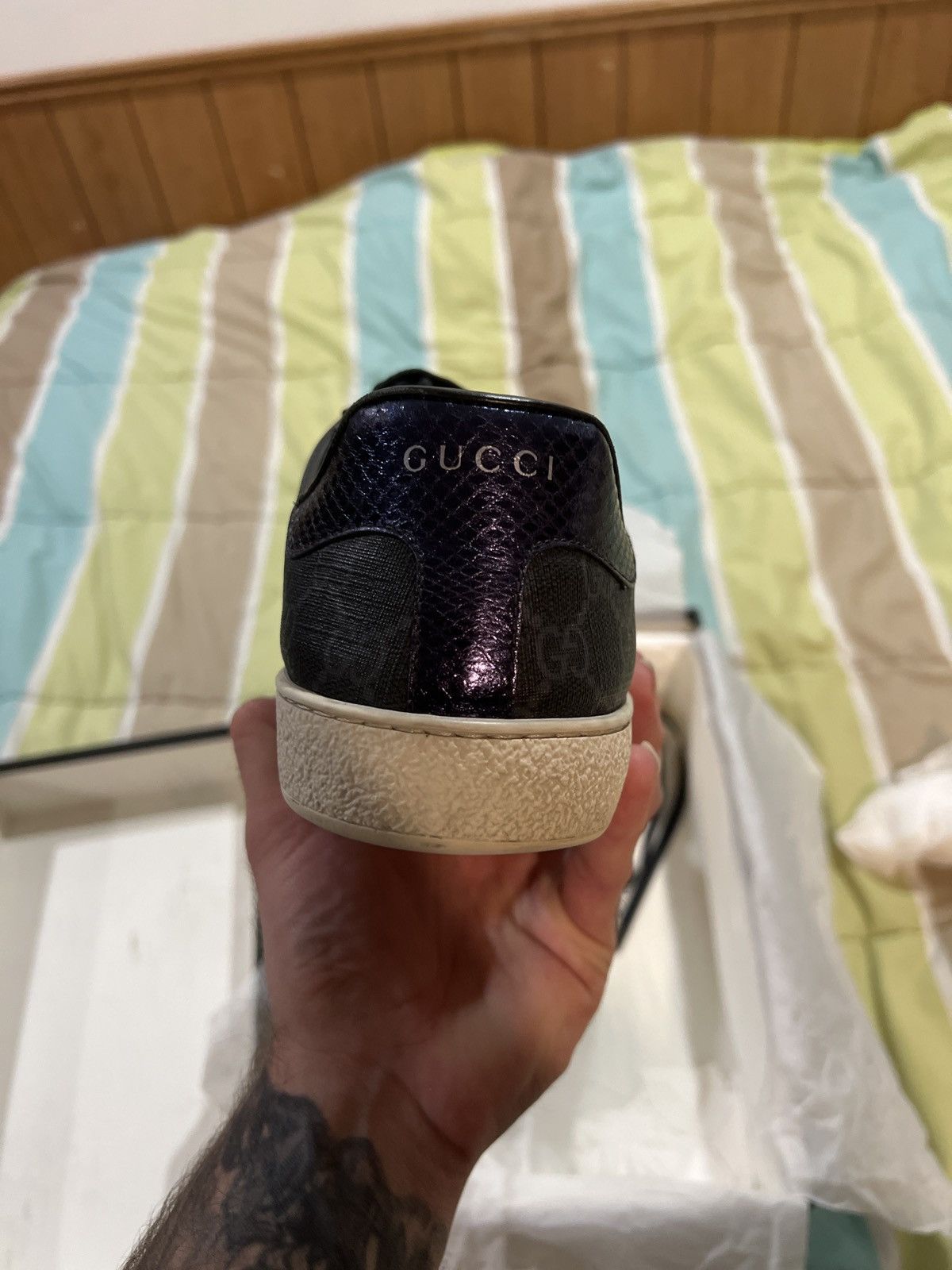 Gucci Gucci Ace Sneakers Size US 11 / EU 44 - 9 Thumbnail