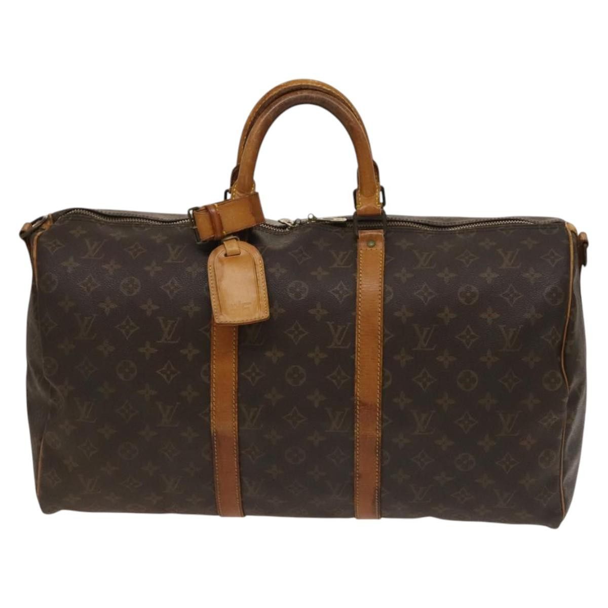 Louis Vuitton LOUIS VUITTON Monogram Keepall Bandouliere 50 Boston Bag Size ONE SIZE - 13 Thumbnail