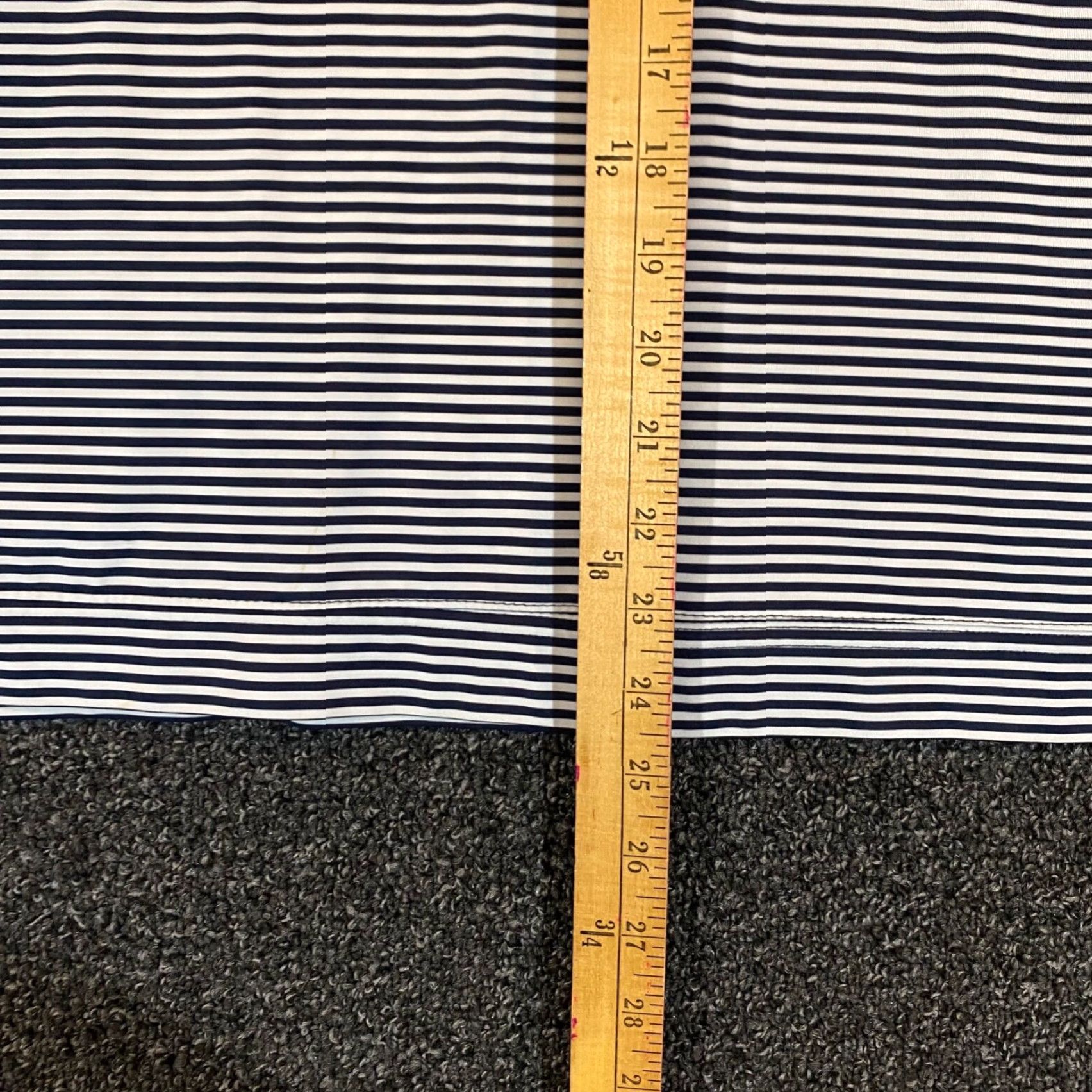 Footjoy FootJoy Polo Mens XL White Blue Striped Performance Golf Shirt Short Sleeve Size US XL / EU 56 / 4 - 4 Thumbnail