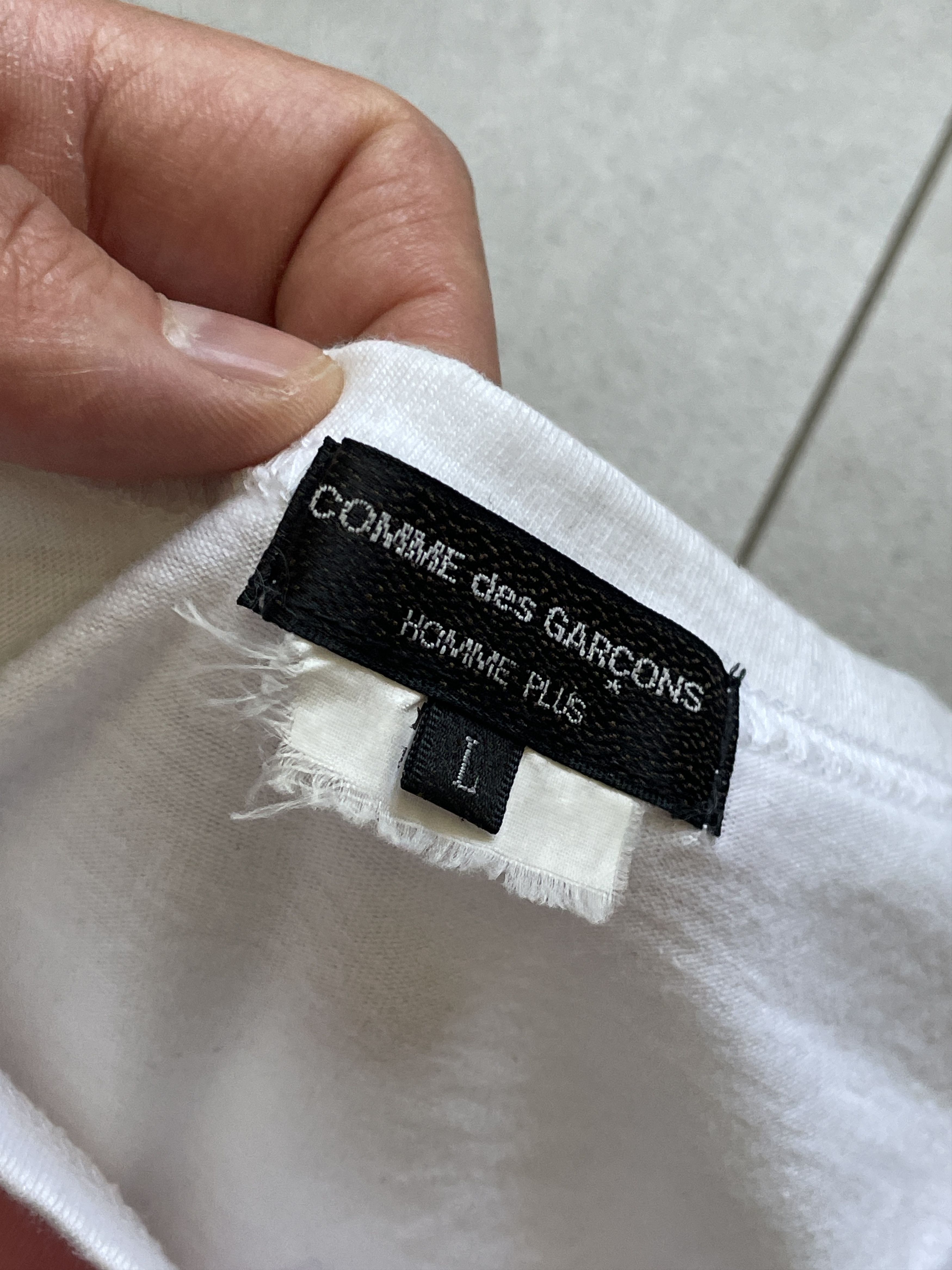 Comme des Garcons Homme Plus CDG COMME DES GARCONS HOMME PLUS X LISA CONGDON TEE Size US L / EU 52-54 / 3 - 4 Thumbnail