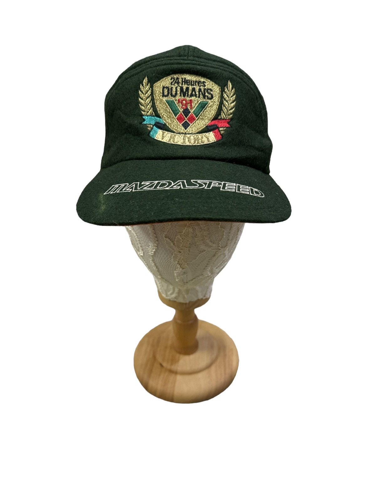 Vintage VINTAGE 1991 MAZDA SPEED 787B 24HOURS LE MANS RACE CAP HAT Size ONE SIZE - 4 Thumbnail