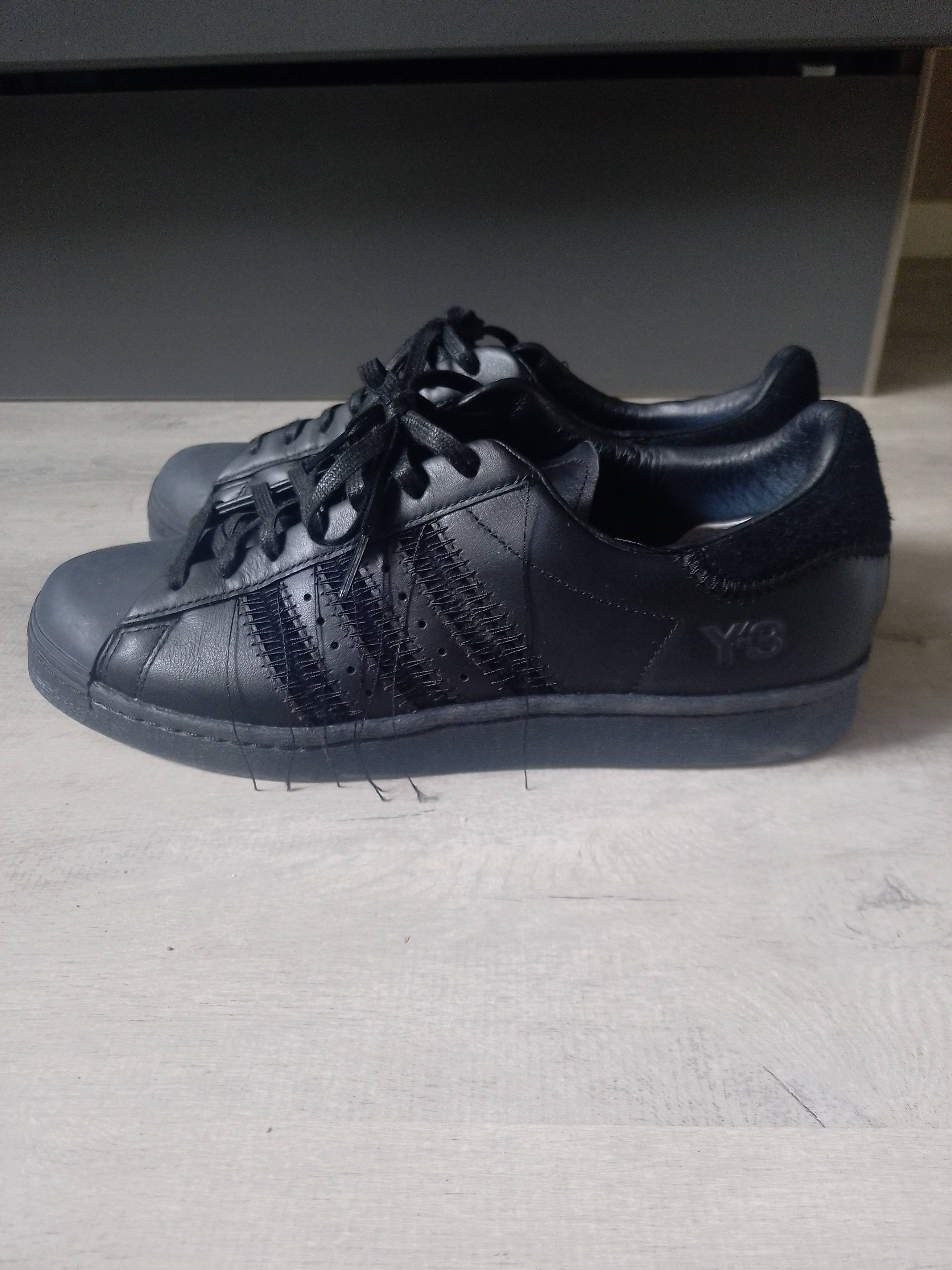 Adidas Adidas Y-3 Yohji Yamamoto Superstar Triple Black | Grailed