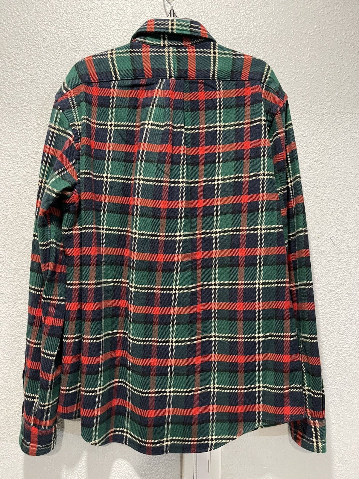 Polo Ralph Lauren Polo Ralph Lauren Green Plaid Flannel Classic Fit Men’s M Size US M / EU 48-50 / 2 - 2 Thumbnail