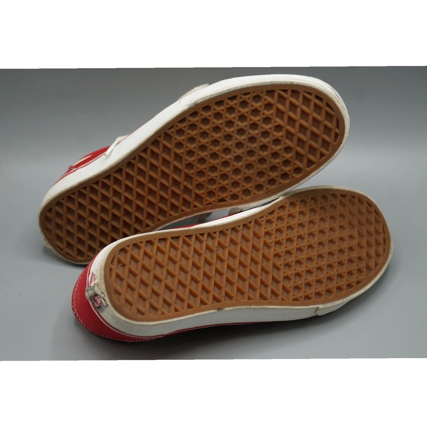 Vans VANS Sneakers Men 7.5 Off The Wall Old Skool Red Canvas White Red Size US 8 / IT 38 - 5 Thumbnail