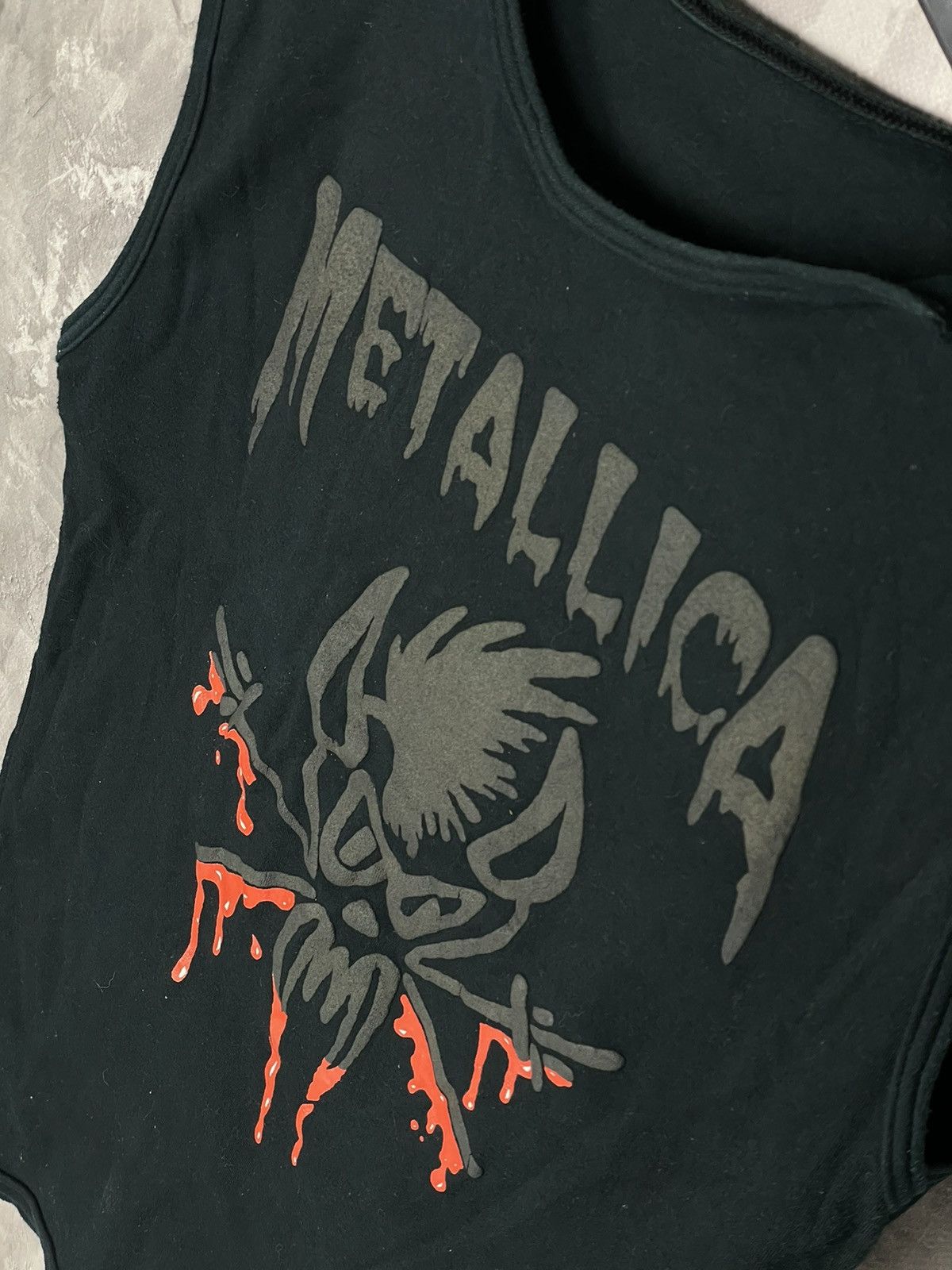 Band Tees × Vintage VINTAGE Y2K METALLICA TANK-TOP BAND TOUR ROCK STREETWEAR Size US M / EU 48-50 / 2 - 8 Thumbnail
