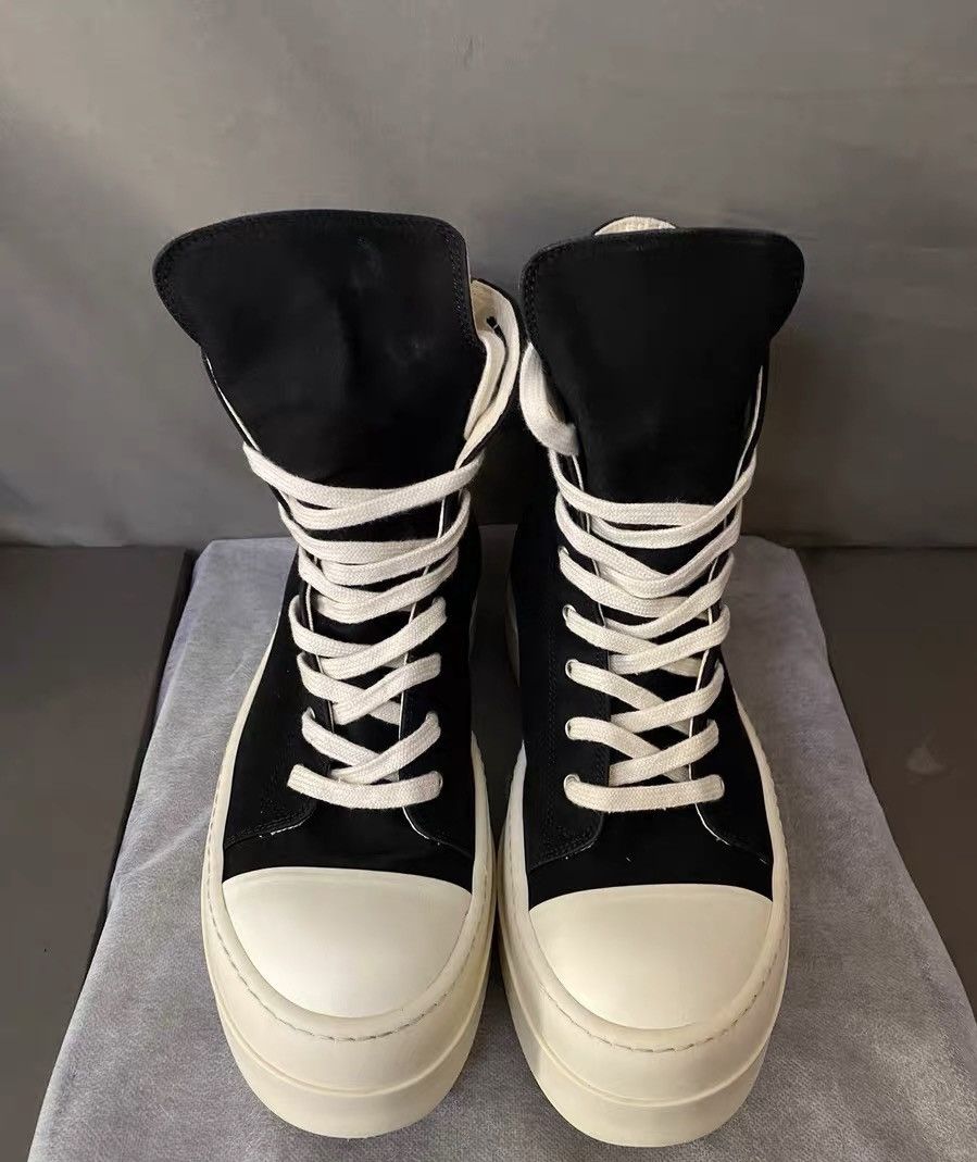 Rick Owens Rick Owens Drkshdw high-top thick-sole big Converse Size US 9.5 / EU 42-43 - 2 Thumbnail
