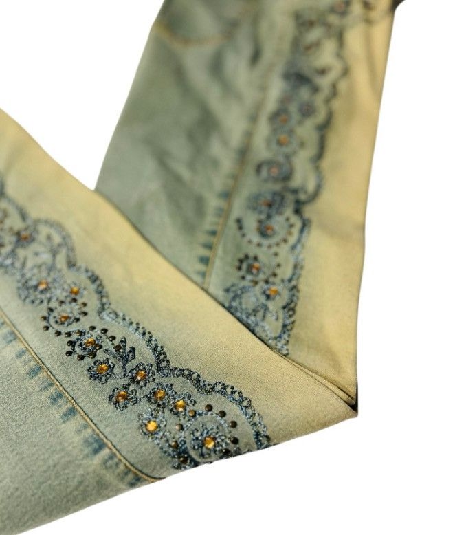 Other VTG Brazil Roxx Embellished Stretch Jeans Straight Leg – 26” Size 26" / US 2 / IT 38 - 2 Thumbnail