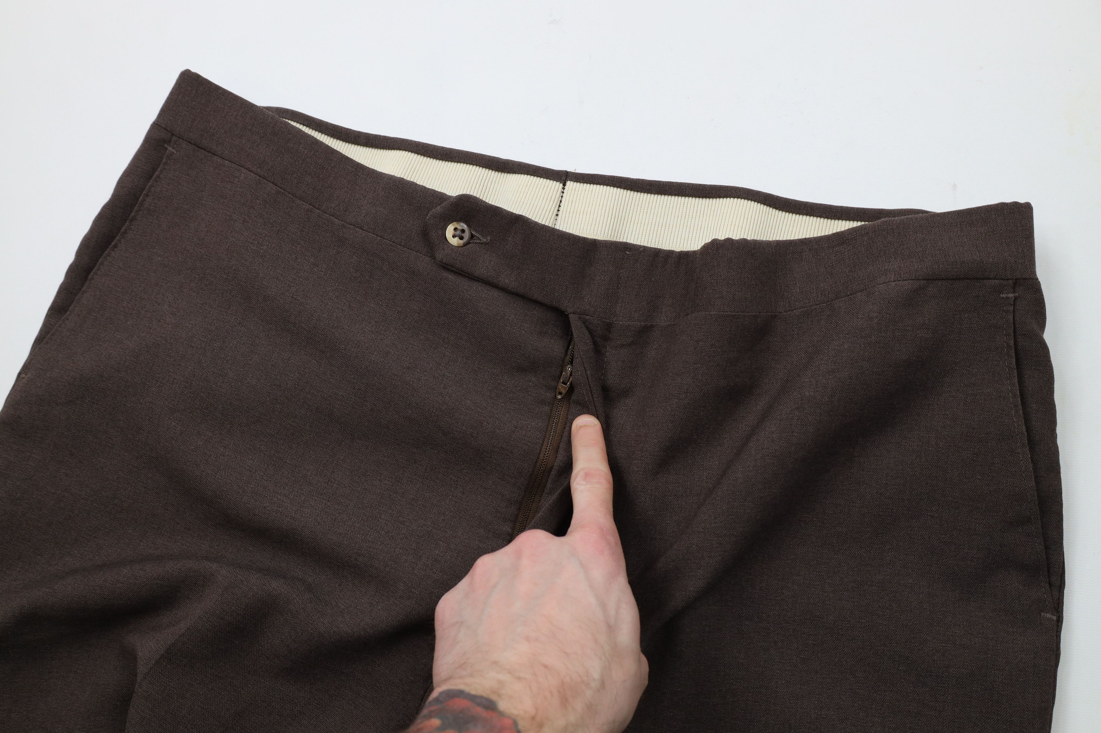 Vintage Vintage 70s Streetwear Wide Leg Chino Pants Trousers USA Size US 42 / EU 58 - 6 Thumbnail