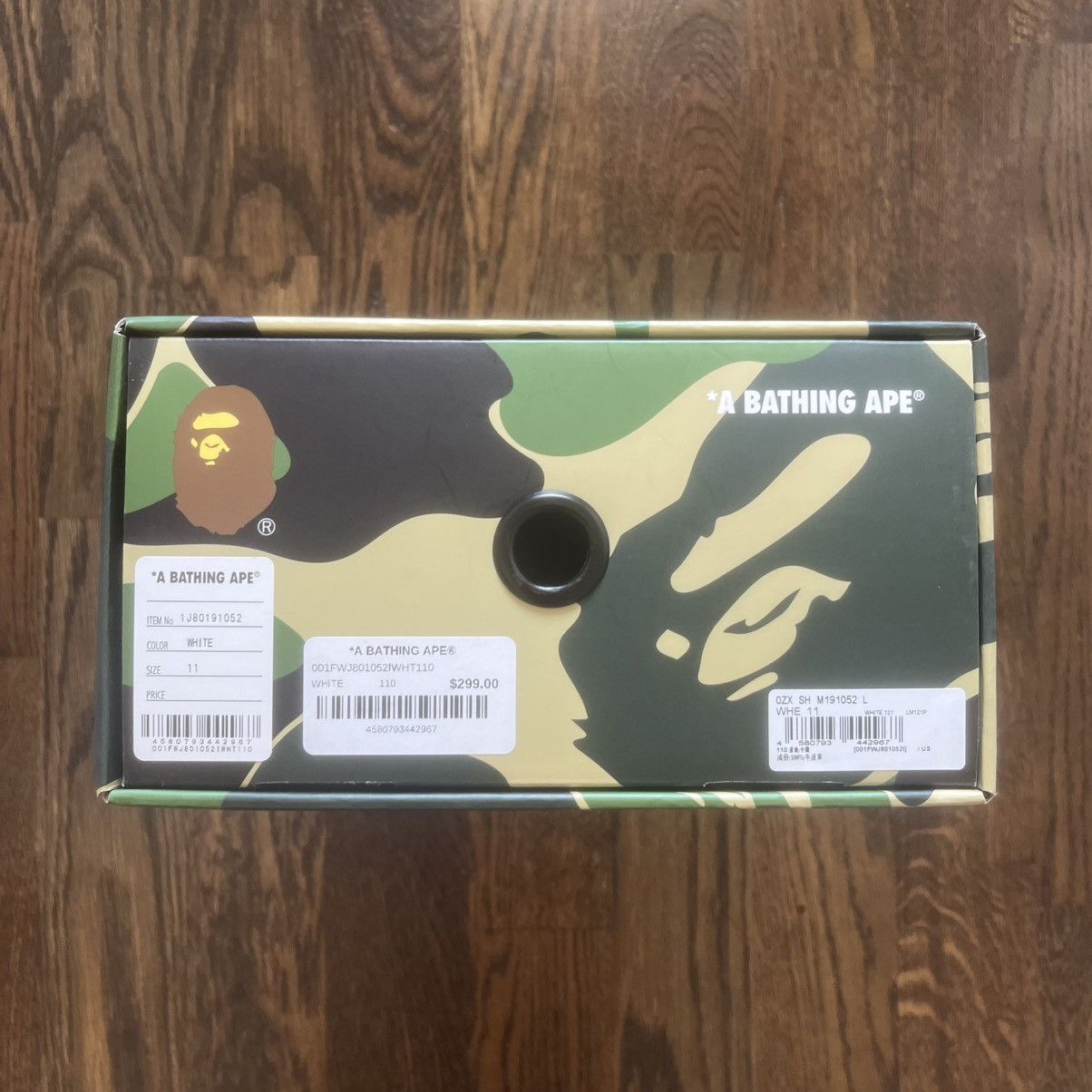 Bape Bapesta #3 Ml 'Line Camo White' Size 11 Size US 10.5 / EU 43-44 - 9 Thumbnail